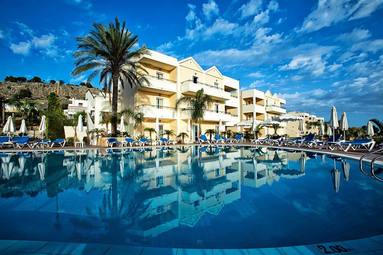 Aparthotel Pefkos Blue Pefki Zewnętrze zdjęcie